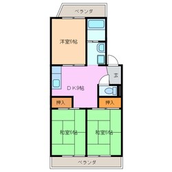 浦里第二マンションの物件間取画像